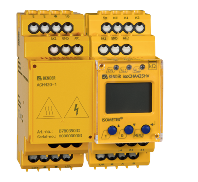 ISOMETER® isoCHA425HV mit AGH420-1