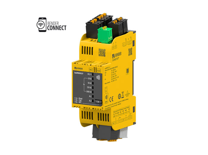 Dispositivo de control de aislamiento ISOMETER® isoMED527